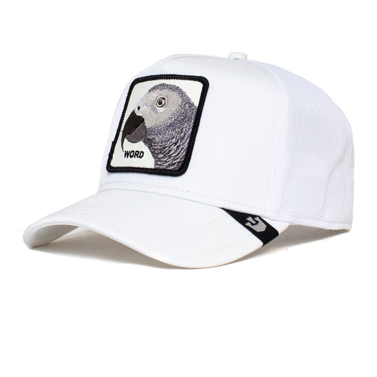 Goorin Bros Trucker Cap Platinum Word