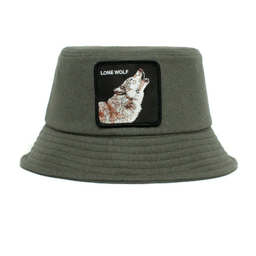 Goorin Bros Bucket Hat Wolf Heat