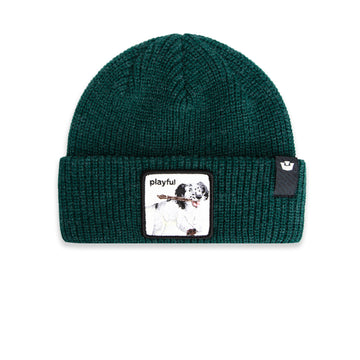 Goorin Children's The Playful Beanie Mini-Guard-dark green